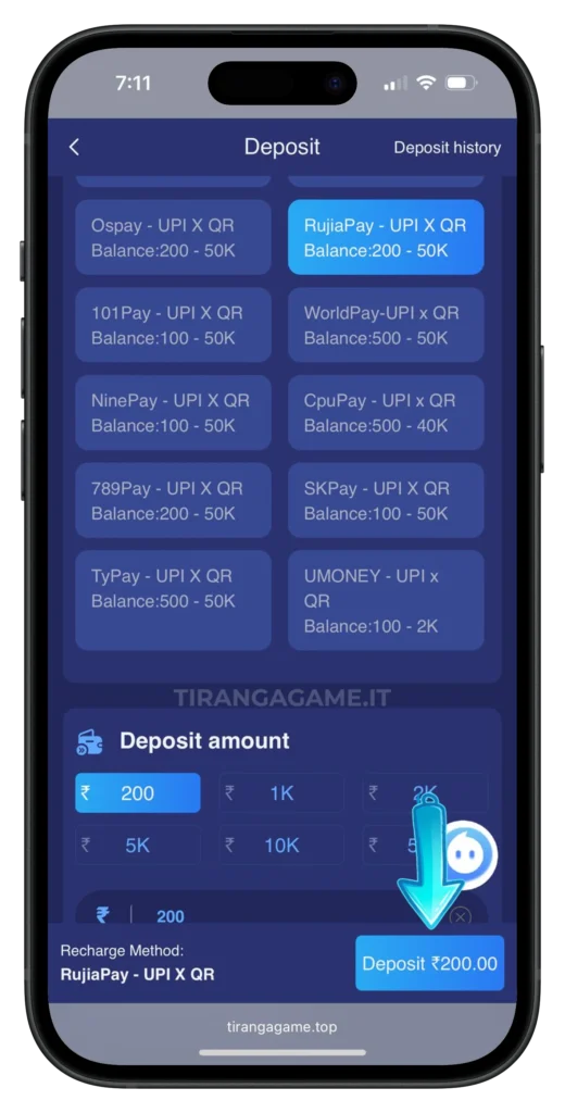 TIRANAG-DEPOSIT-PAGE